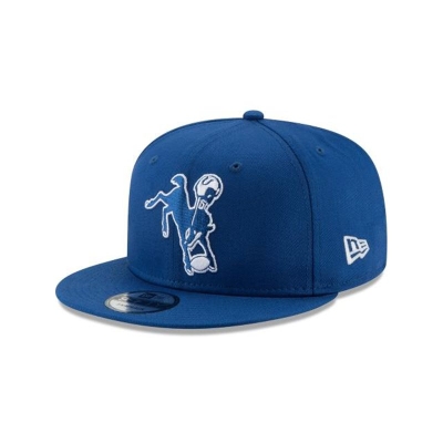 Blue Indianapolis Colts Hat - New Era NFL Historic 9FIFTY Snapback Caps USA1084532